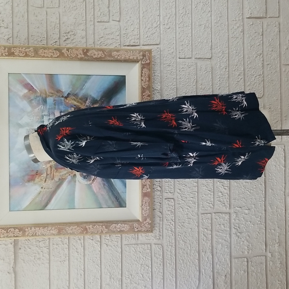 Guess Jean Short Sleeve Button Down Print Shirt - Picture 4 of 12